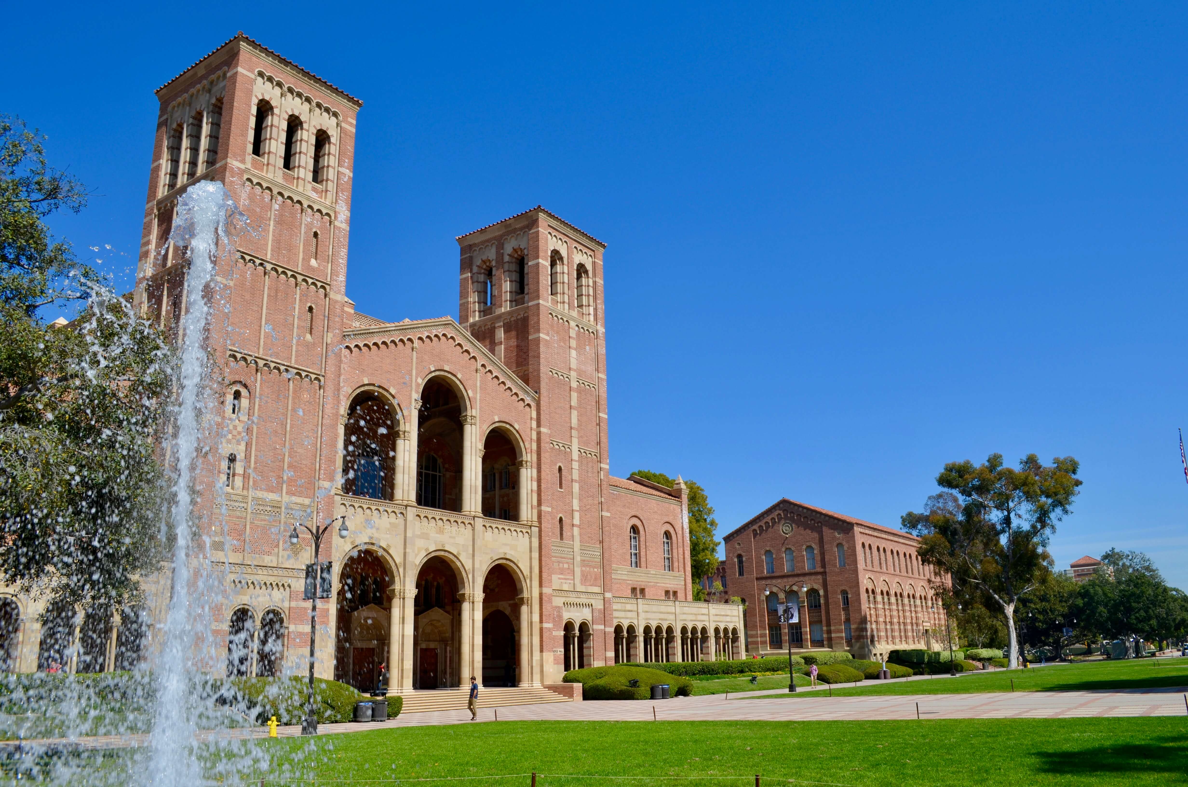 Le campus de UCLA - University of California Los Angeles